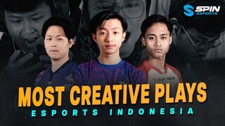 7 MOST CREATIVE PLAYS ESPORTS INDONESIA!! PLAYS KREATIF & HIGH IQ PRO PLAYER!