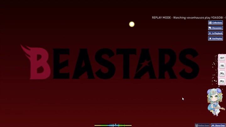 [Osu!Gameplay] Kaibutsu-Yoasobi (A rank)