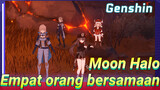 Moon Halo Empat orang bersamaan