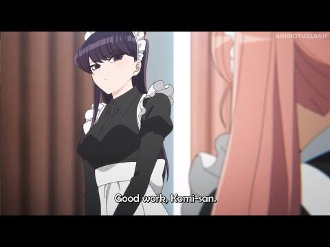 Komi Choosing Maid Cafe, and she Become Maid