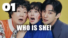 🇰🇷EP. 1 WHO IS SHE (2024) HD | ENG SUB | Comedy/Fantasy/Romance