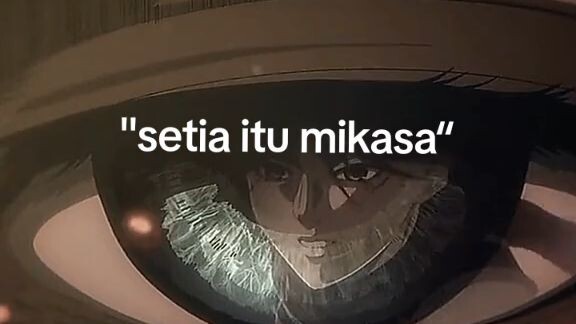 setia itu mikasa :)🥀