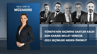 CANLI YAYIN | Seçime 1 Gün Kaldı / Mine Sarı ile Müzakere