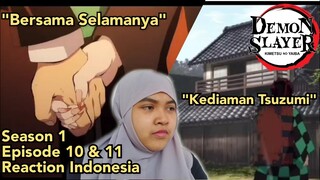 Kimetsu No Yaiba Season 1 Episode 10-11 Reaction Indonesia