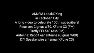 AM/FM Bandscan in Tacloban City (long video)