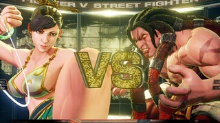 SFV CE💥Santarouchan (Chun Li) VS Necalli 💥SF5💥SV GAMES💥