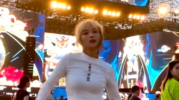 I danced to his solo hit at a music festival of my idol whom I have been a fan of for nine years