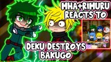 MHA/BNHA+Rimuru Reacts To Deku VS. Bakugo || Gacha Club ||