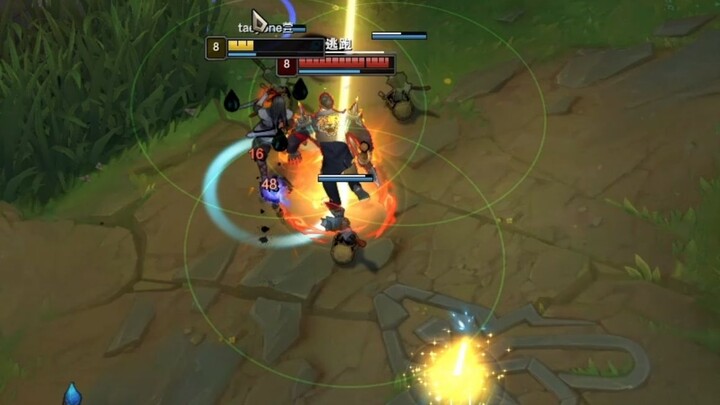 Top lane si Badut, si pemarah gemetar