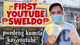 FIRST YOUTUBE SWELDO | Unang Sahod Kay Youtube | My First Salary💵👌