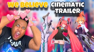 We Believe Aspirants Skins Trailer Reaction - Mobile Legends