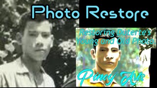 Rodrigo Roa. Duterte | Old and Young Photo
