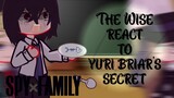 The Wise react to yuri briar's mission || Spy x family react