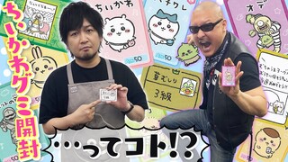 【ちいかわ】なんか小さくてかわいいグミ わしらがむちゃくちゃに開封してやる！【コレクションカードグミ】