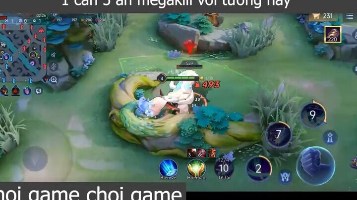1 cân 5 ăn megakill với tướng này p1 #choigamechoigame