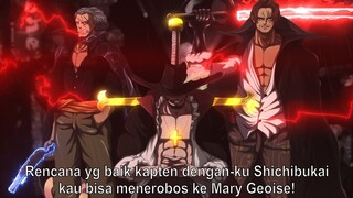 MIHAWK ADALAH ANGGOTA YONKO SHANKS? RIVAL SEKALIGUS CREWMATE! - One Piece 1009+ (Teori)