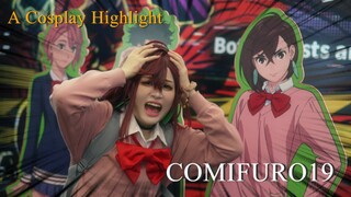 Dandadan, Evangelion, Conan, Hanako, sampai Hazbin Hotel pun ada - Highlight Cosplay Comifuro19