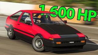 AE86 ยัดเครื่อง 2JZ บินไปเลยทาคุมิ (Forza Horizon 4)