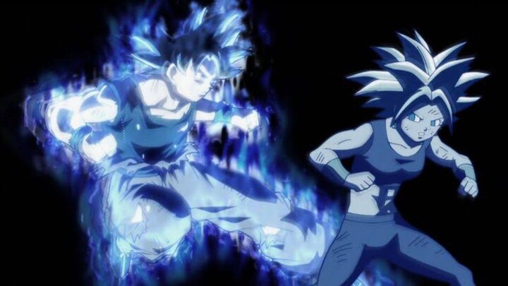 goku vs kefla.! goku 🥴 ( are you challenging me ) ?