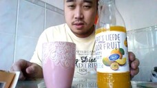 ASMR EATING SOUNDS - GIOTTO HAZELNUT & HERO FRUIT SMOOTHIE