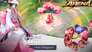CUTE BANGET CUY❗ONMYOUJI ARENA : SAKURA SKILL PREVIEW