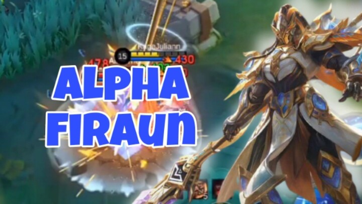 Review Skin Alpha Epic " Edict of The Sand " Ketika Robot ada di jaman Firaun