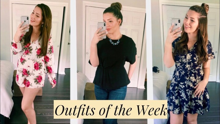 ASMR - Outfits Of The Week | Close Up Voice-Over