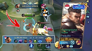 TINJU DIBALAS TINJU BOS💀