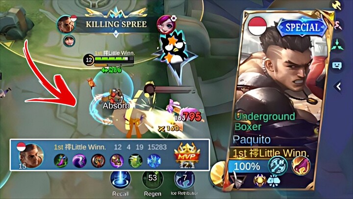 TINJU DIBALAS TINJU BOS💀