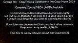 George Ten Course CopyThinking Community + The Copy Matrix 2024 download