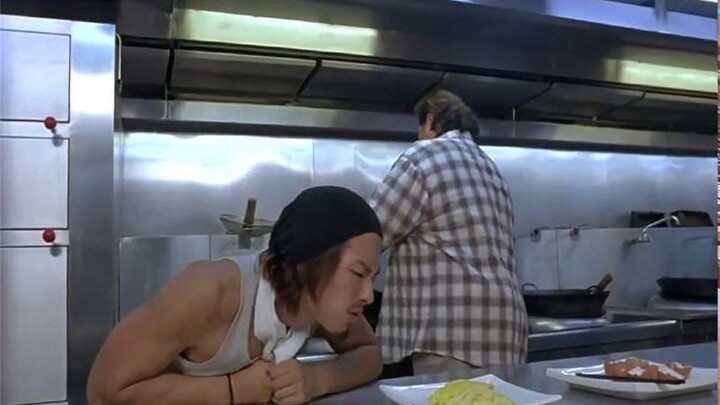 The master teaches his apprentice how to fry eggs. It looks simple, but it is actually very difficul