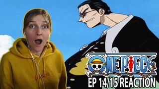 ONE PIECE ANIME REACTION  | Episode 14/15 Season 1