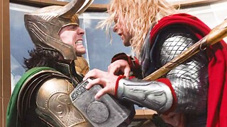 Loki: Kau tidak bisa menyembunyikan tatapan matamu saat ingin menusuk seseorang!