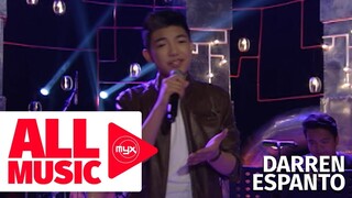 DARREN ESPANTO - Parachute (MYX Live! Performance)