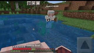 Ketika main minecraft bersama Jiaaooaaa