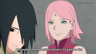 Boruto Episode 284 Sub Indo Full Terbaru - Sasuke memecahkan teka teki Peta Surga | Part 1