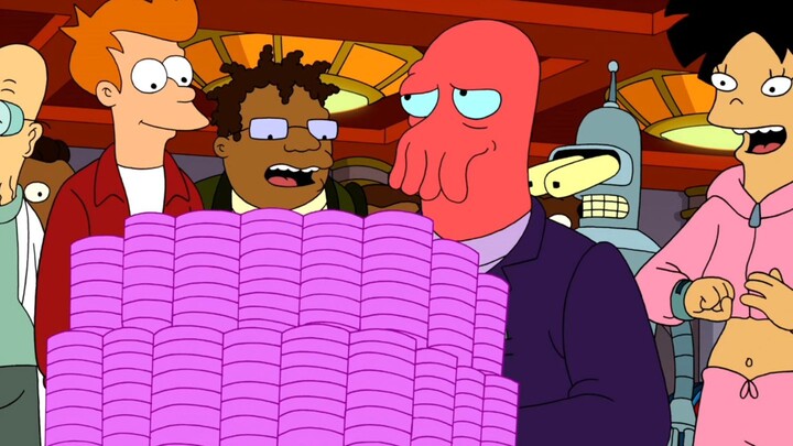 If you have $10.3 billion, what would it feel like to lose it in an instant? Futurama: The Richest M