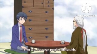 ISEKAI SMARTPHONE episode 1 sub indo skip intro #anime #isekai Harem magic fantasi