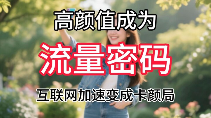 高颜值成为互联网的流量密码，世界加速变成巨大的卡颜局，漂亮人正在全方位系统性的碾压丑人