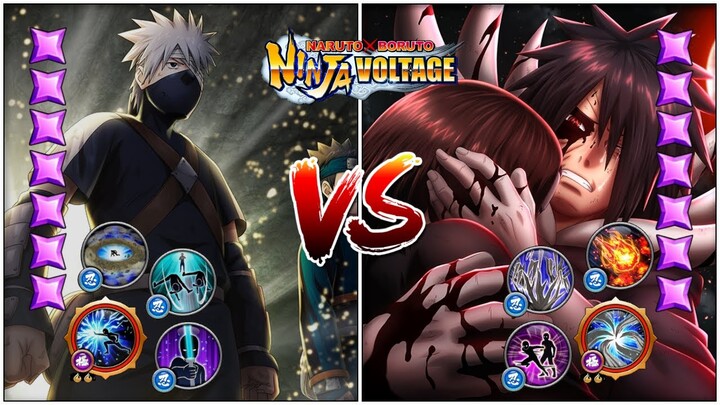 Kakashi Hatage (Kid) vs Obito Uchiha (Rampage) | Who is BEST? | Naruto X Boruto Ninja Voltage