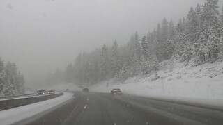 Cảnh Đẹp Tuyết Rơi Mùa Đông Ở Mỹ _ Snow Falling Northern California