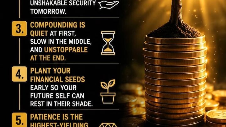 The power of compounding. #financialfreedom