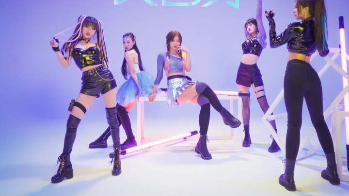Full of coolness! LOL K/DA girl group covers "More" [Ji Yang Tian Yuan Wang dream collaboration]