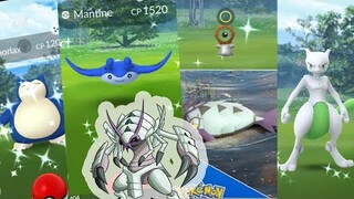 Bluish shiny is back! Spotlight Mantine and TCG event in Pokemon Go