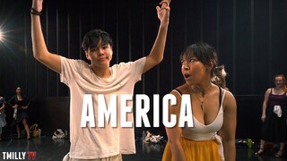 West Side Story - AMERICA - Choreography by Galen Hooks - #TMillyTV #Dance