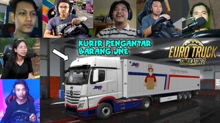 Reaksi Bagasi id & Khoirul Adib 2 Menjadi Kurir Pengantar Barang, KURIR BAR - BAR | ETS 2 Indonesia