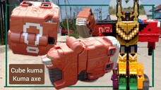 zyuoh cube weapon cube kuma คิวบ์ คุมะ dobutsu sentai zyuohger