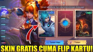SKIN GRATIS CUMA FLIP KARTU ?! EVENT TERBARU MOBILE LEGENDS!