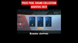 Prize Pool Skin Collector Agustus 2022 Mobile Legends #shorts #mobilelegends