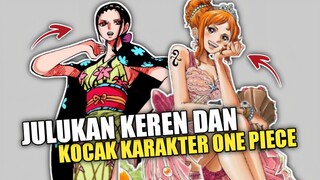 Julukan keren dan kocak karakter one piece